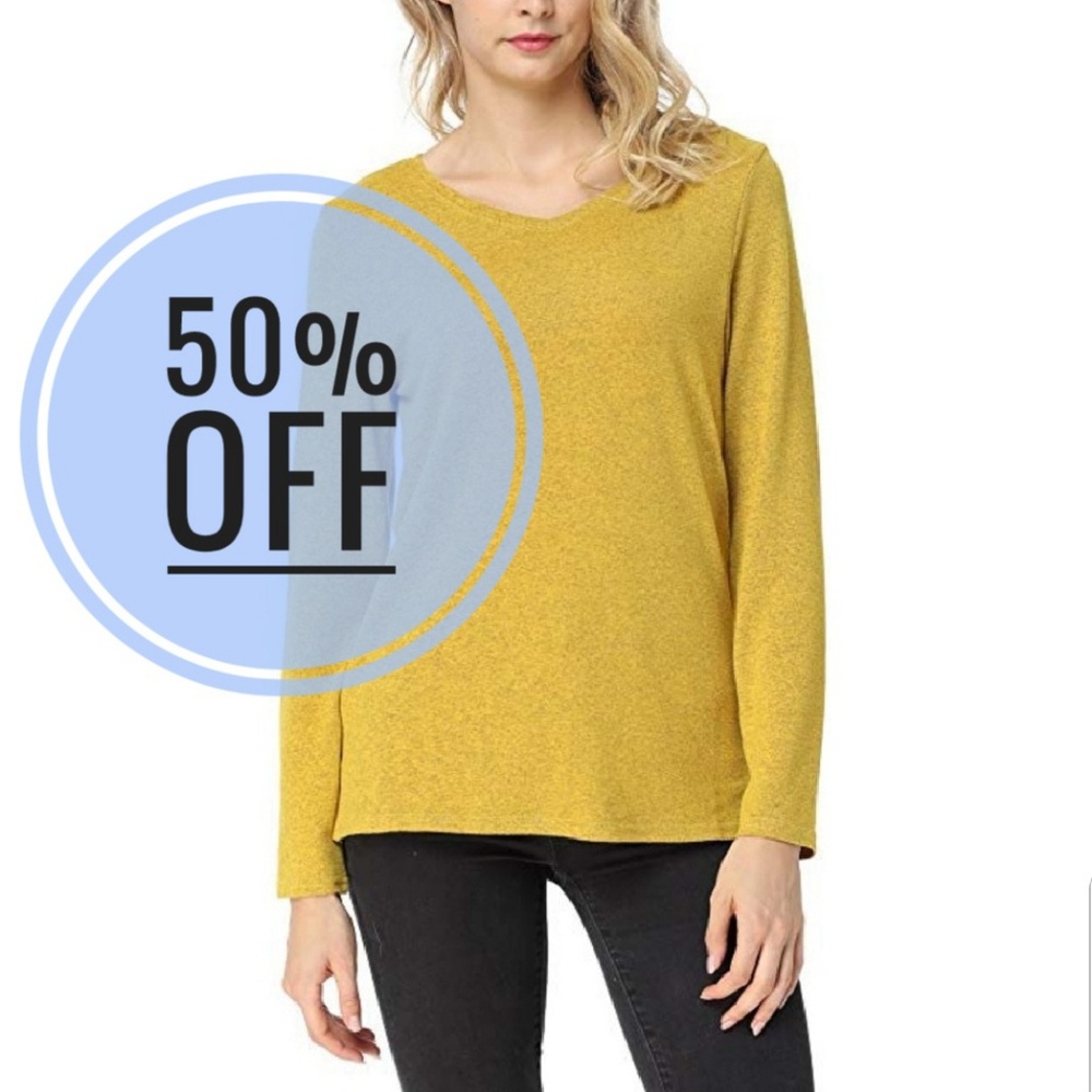 🆕️Womens Long Sleeve V-Neck Sweater